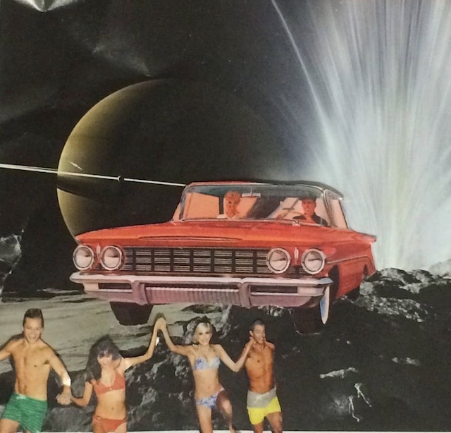Collage by American visual and musical artist, Quinn Marston